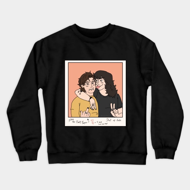 steddie polaroid Crewneck Sweatshirt by dangerlemon